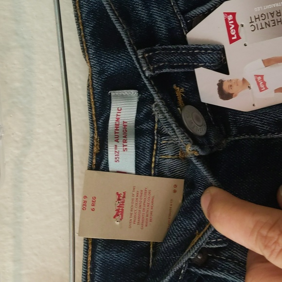 Levi's Kids Authentic Straight Jeans - Picture 4 of 6
